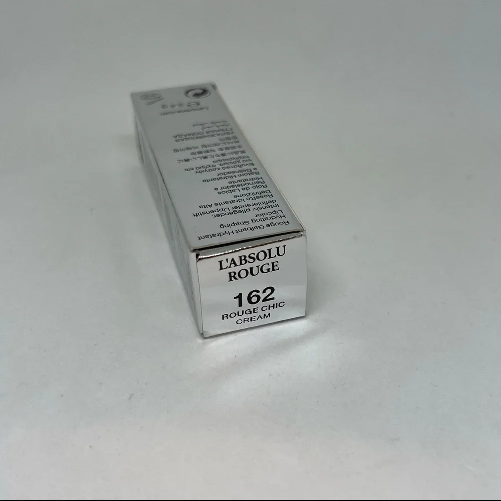 New LANCOME L'Absolu Rouge‎ Lipstick - #162 ROUGE CHIC Cream Hydrating Lip Color